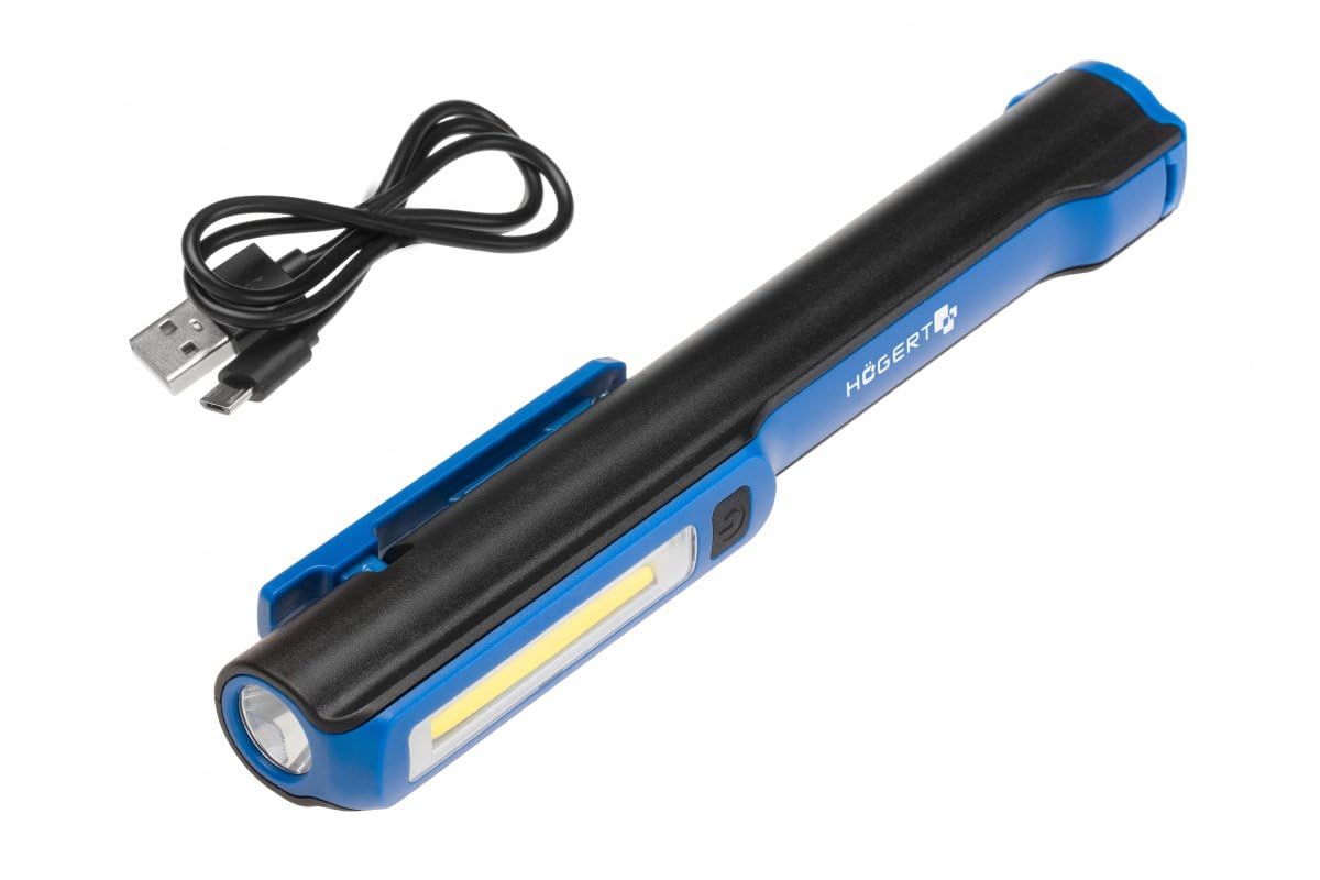 Högert Technik HT1E406 - Luz de inspección, color azul y negro
