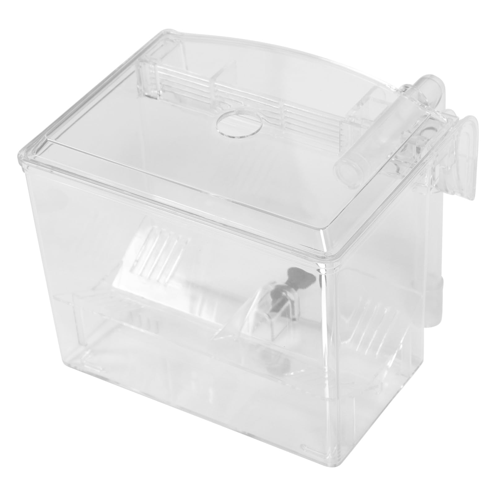 WOONEKY 1 Pieza Caja de Cría Aislante para Acuario Incubadora Exterior Colgante para Aislamiento y Cría de Peces para Hatching y de Alevines Diseño Práctico y Ecológico