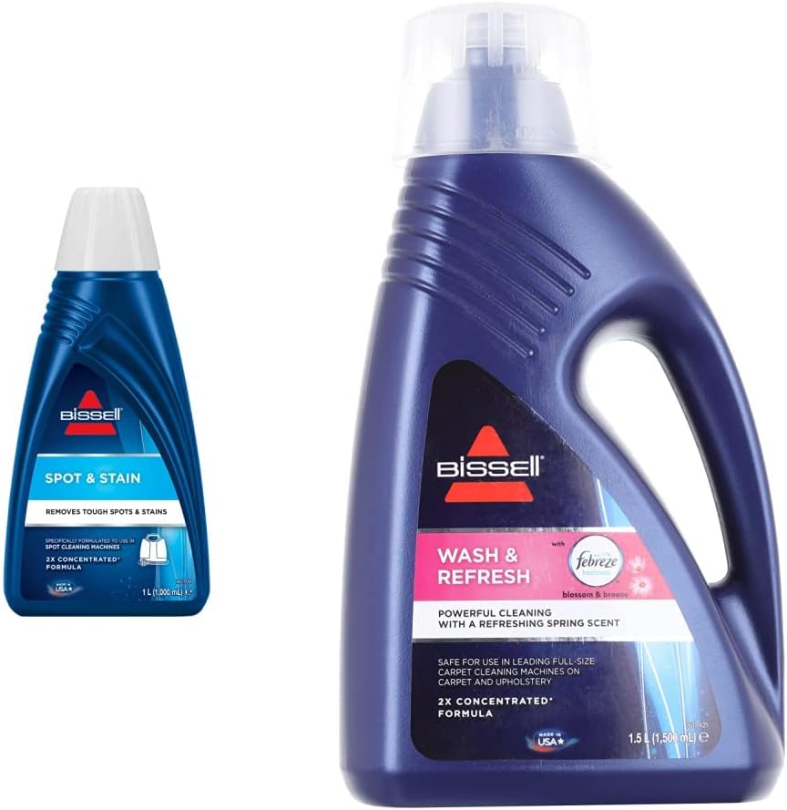 BISSELL Formule Spot and Stain & Formule Wash & Refresh Febreze, A