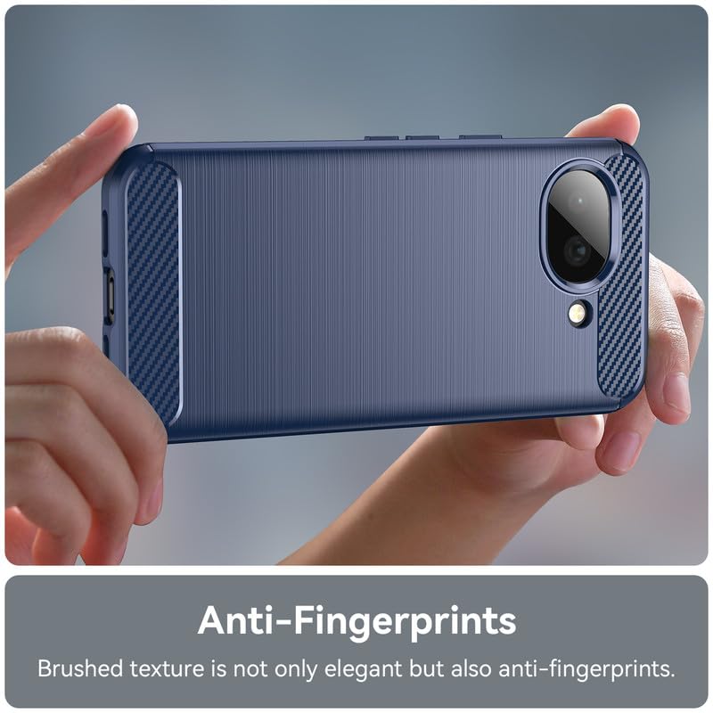 Image of Basic Case for Google Pixel 10a (Carbon Fibre Blue)
