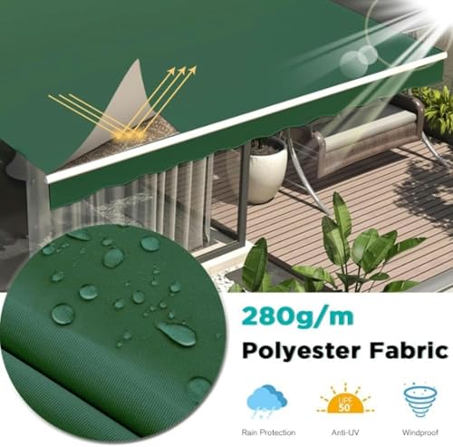 Toile de rechange pour auvent rétractable avec tissu imperméable - 3