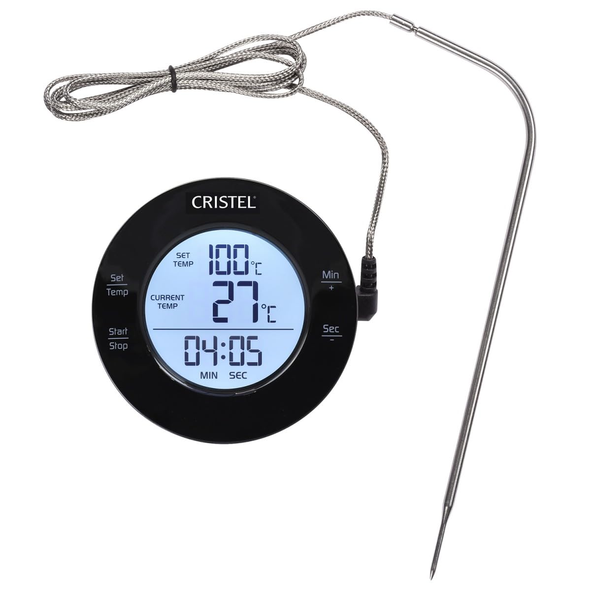 Cristel - THERMOMETRE DE Cuisine Digital avec SONDE