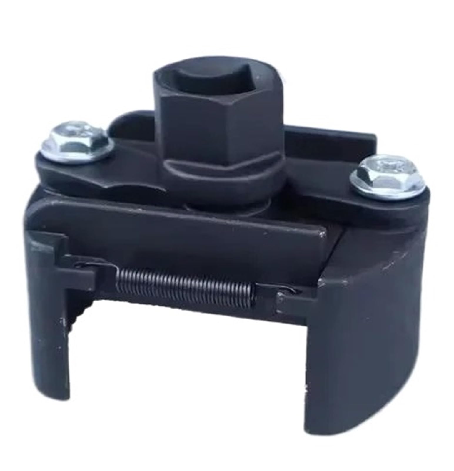 Llave para filtro de aceite Llave ajustable for filtro de aceite dos mandíbulas, removedor llaves 60-80mm, acero fundido for combustible, garras(M)