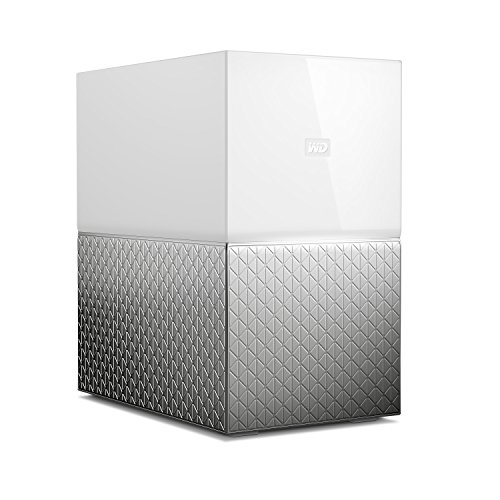 Preisvergleich Produktbild WDBMUT0160JWT-EESN - MYCLOUD HOME DUO 16TB 3.5IN 16TB, Gigabit-Ethernet, 2x USB3, Stromversorgung, Hhe: 179 mm, Tiefe: 160 mm, Breite: 102 mm, 2,39 KG