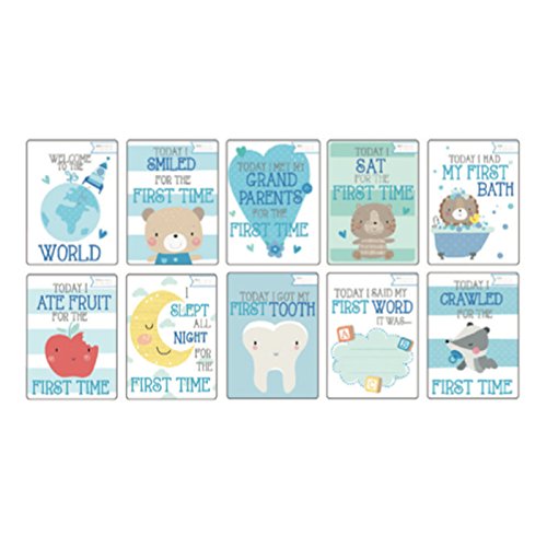 Baby Milestone Cards, regalo ragazzo Baby Shower