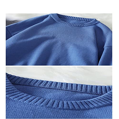Autumn Pullover Sweater Men Fashion Jumper Loose Casual O-Neck Knitted Sweaters Tops2