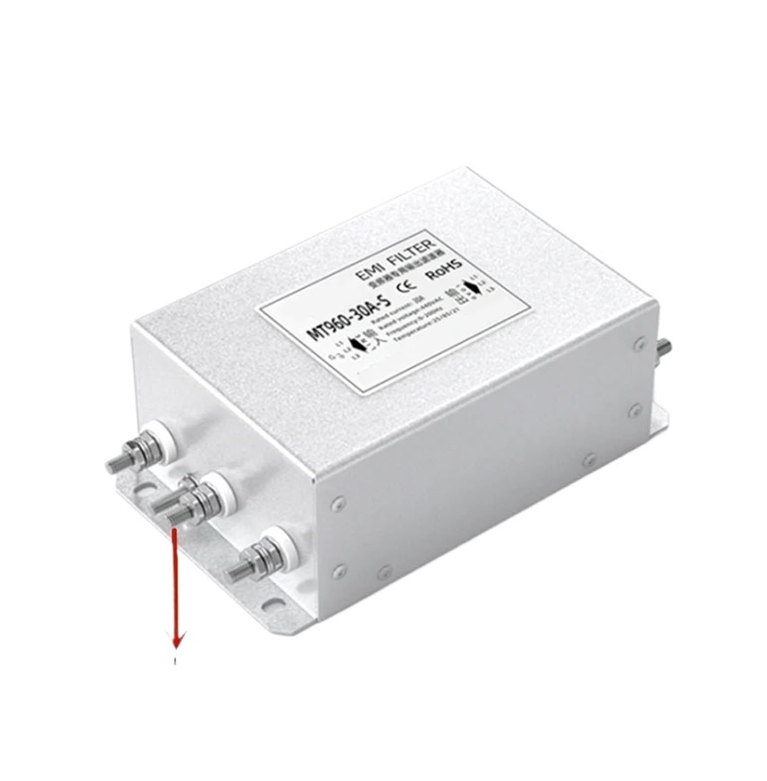 MBPAIHOP MT960-20A-S three-phase AC filter 440V AC MT960 5A to 1200A inverter output(MT960-80A-S)