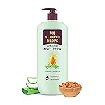 Bajaj Almond Drops Ultralight Body Lotion, 600 ml | Women and Men | Refreshing Hydration – Aloe Vera, Almond Oil & Vitamin E
