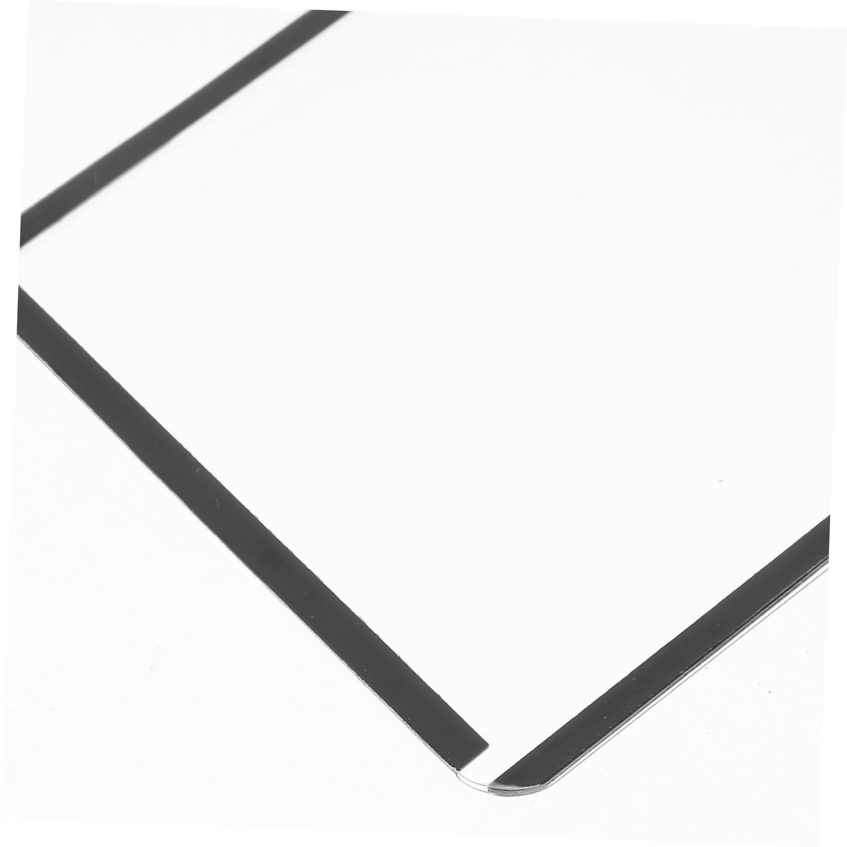 VICASKY 100piezas Fundas De Tarjetas De Fundas De Cartas De Bordes Negros Para Trading Cards Mesa