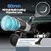 Telescope for Adults kids Beginners,Triple Rotatable Eyepieces 80mm Aperture 400mm Mount Astronomical Refracting Telescope, HD high Magnification, Portable and Equipped with Phone Photo Adapter