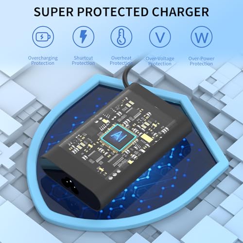Image of 90W USB C Laptop Charger fit for Dell XPS 13, Precision 3540, Latitude 3400 3500 5289 5300 2in1,7400 2in1,7300, 7390 2in1,7200 2in1,5400,0TDK33 Fast Charger Type C AC Adapter Power Cord