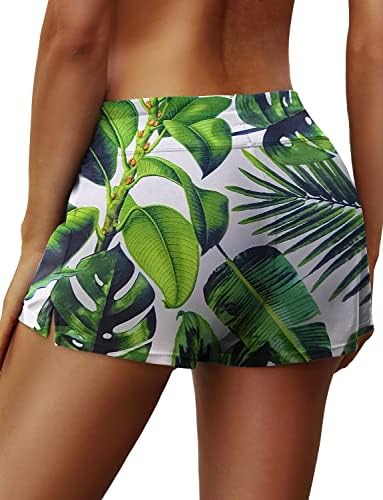 Zonsaoja Ladies's Swim Shorts Waistband Swimsuit Backside Board Shorts Swimwear Fast Dry Swimming 2 51X0qFAcF5L. AC