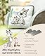 NICI Forest Friends Kinder Kissen Wolf Winny & Streifenhörnchen JoJo 25x25cm - Kleines Kuschelkissen flauschig, Für Mädchen, Jungen & Erwachsene – 49955