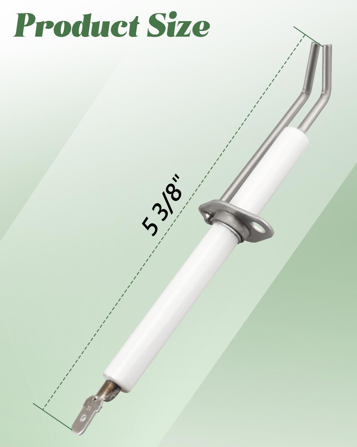 Keramik-Elektroden-Grillzünder Ersatz für Viking 316-911, VGBQ 76,2 cm T-Serie, VGBQ 104,1 cm T-Serie, VGBQ 53 Zoll T-Serie, VGBQ030-2T, VGBQ300-2RT/E, Brennerelektrode