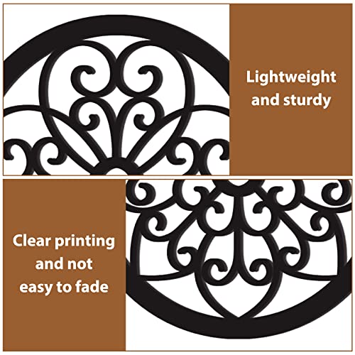 Bnesi 3 Pieces Thickened Rustic Wood Wall Decor,Modern Farmhouse Hanging Decoration for Living Room Bedroom Hallway Decor Office Kitchen Wall Decoration (Modern style) - Image 5