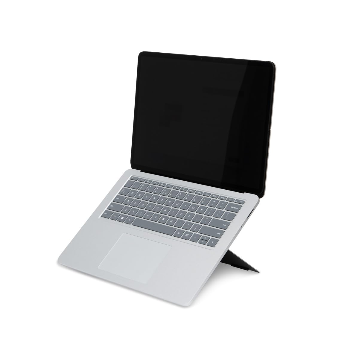 R-Go Tools Supporto Per Laptop R-Go Riser Fissabile, Regolabile, Integrato Con Il Laptop, Alluminio, Nero (laptop Stand R-Go Riser - Integrated With