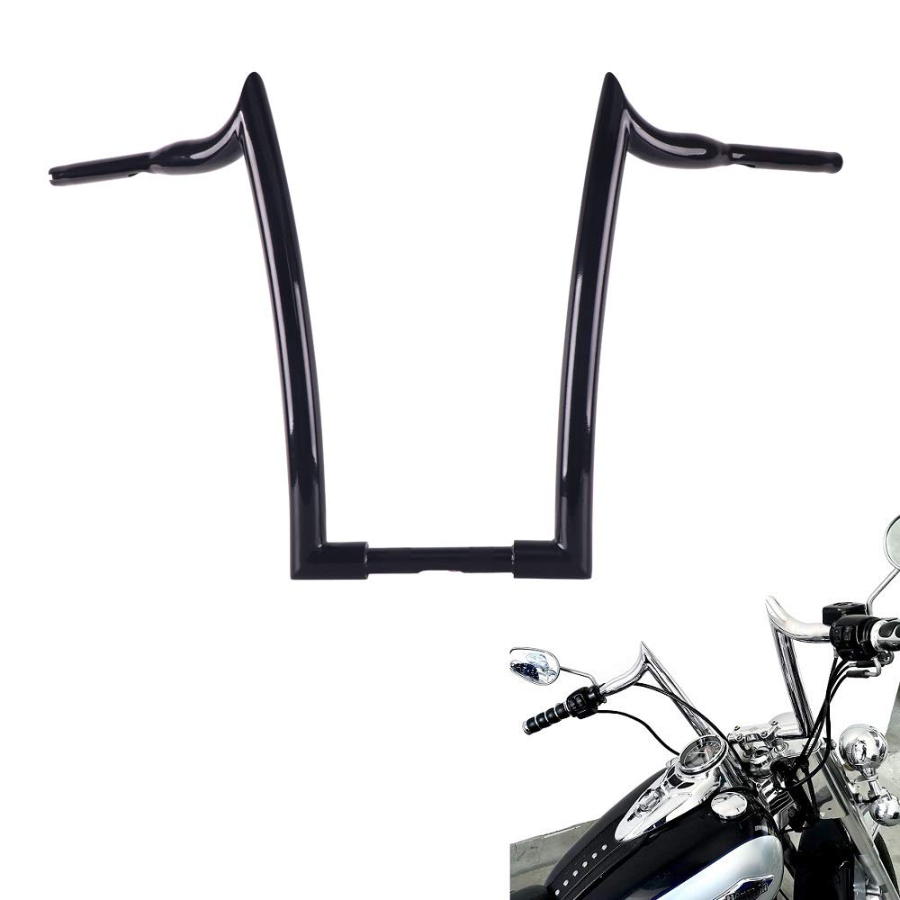DraculeXtreme Massive 1 1/2 Inch Ape Hangers Handlebars, 18 Inch Black
