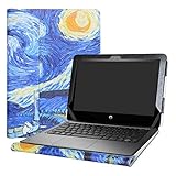 Alapmk Protective Case Cover for HP ProBook x360 11 G1 EE /G2 EE /G3 EE / G4 EE /G5 EE /G6 EE/G7 EE 11.6' Series Laptop,Starry Night