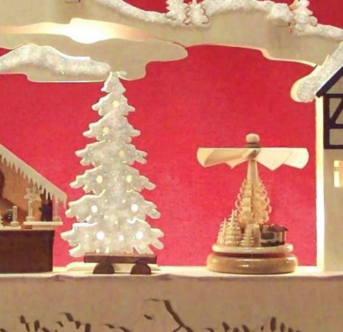 Candle Arch - Christmas Village - 62x37x5,5cm / 24x14x2 inch - Michael Müller