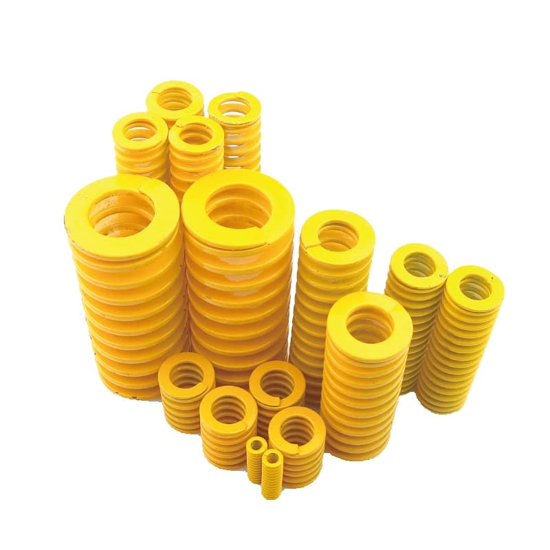 1 / 2pcs Giallo Lungo Light Load Spiral Stamping Stampaggio di Compressione Die Molla Diametro Esterno 8-35mm Diametro Interno 4-17.5mm L15-200 (Color : 175mm, Size : 35mm(1pcs))