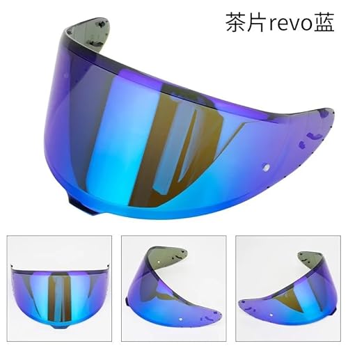 Motorcycle Helmet Visor, Z8 X15poCNwbgoCU[ Capacete De MotoY h TV[h ttFCX Ca-sco Para Moto ANZT[p[c(REVO Purple)