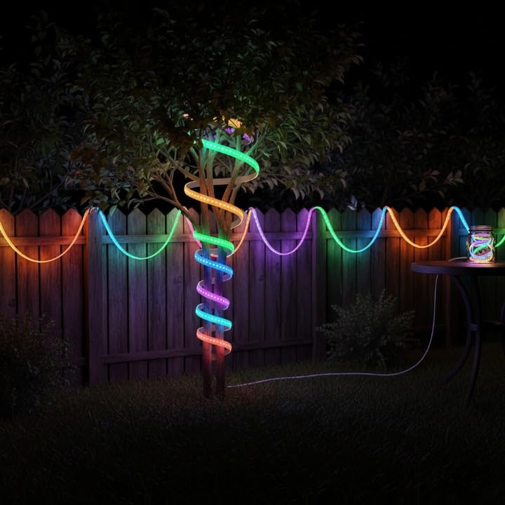 Image of Errol 2835 Strip Lights for Home Decoration | 120 led per Meter led Strip Light | Rope Lights for Ceiling | Color-Multi Decoration Lights for Diwali, Christmas, Home (35 Meter)