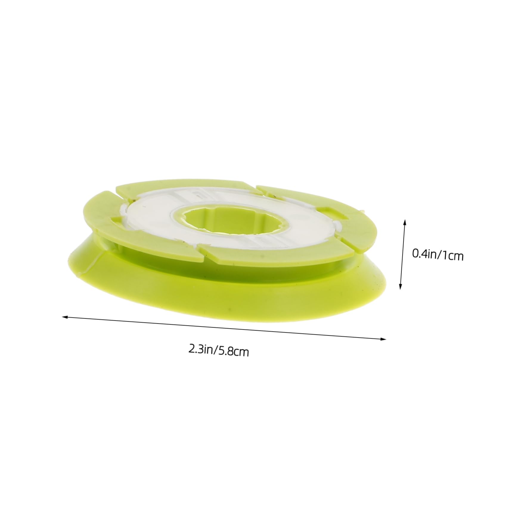 Yardwe 10pcs Silicone Mainline Spool Fishing Gear Spool Storage Box for Reels Winder Line Counter Fishing Line Accessories