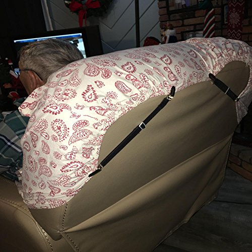 Bed Sheet Clips Straps Sheet Holder Mattress Clips, Adjustable Elastic Bed Sheet Grippers Straps Suspender Fasteners Holder (Black Set Of 4) #TOP3