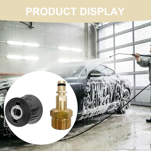 Tubo de manguera con adaptador de conexión rápida para limpiar el coche con Karcher 7