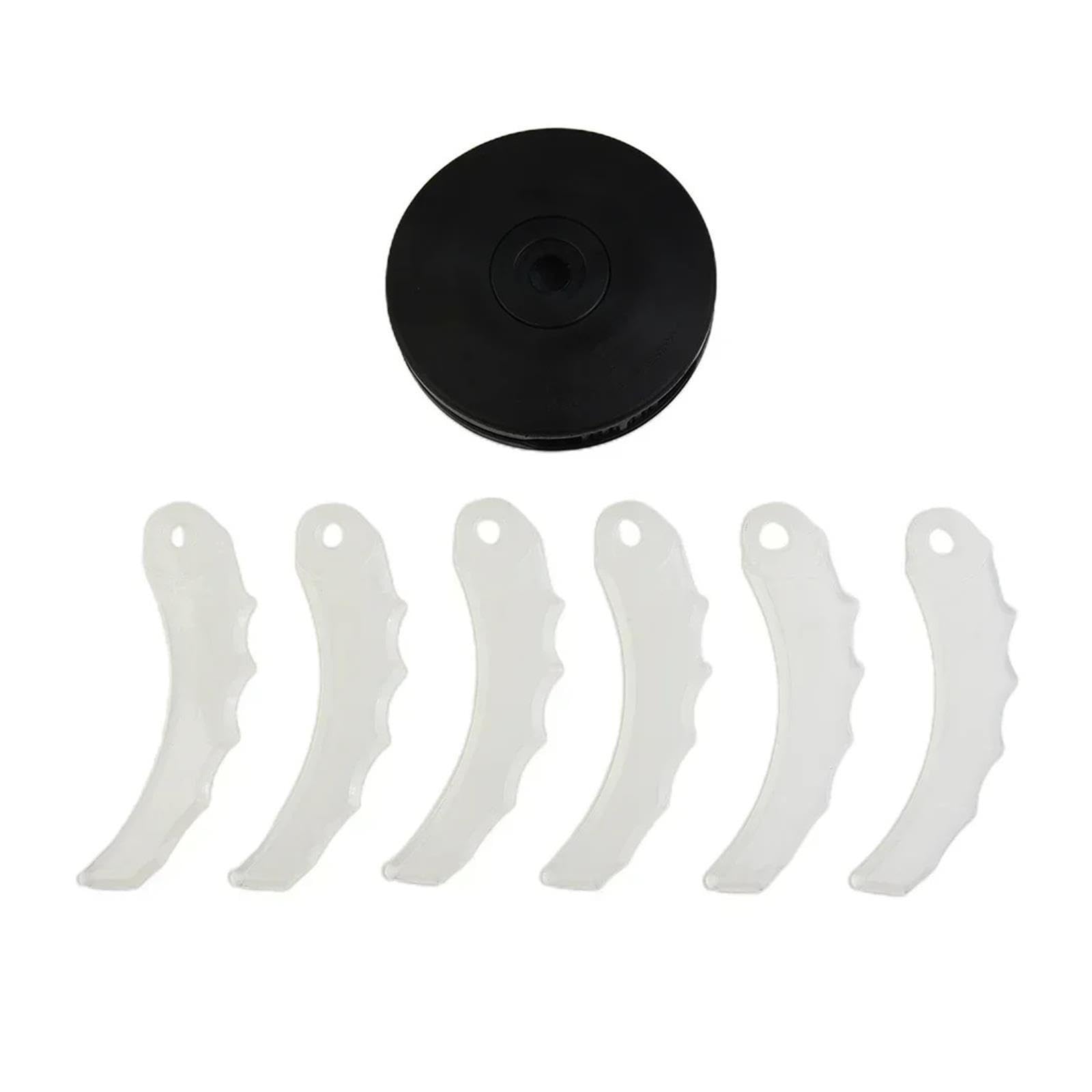 Lawn Mower Blade,Compatible For Makita,Blade Head Plastic 198383-1 Grass Trimmer DUR184L DUR190L DUR190U DUR191U DUR364L UR101C UR201C Trimmer Accessories