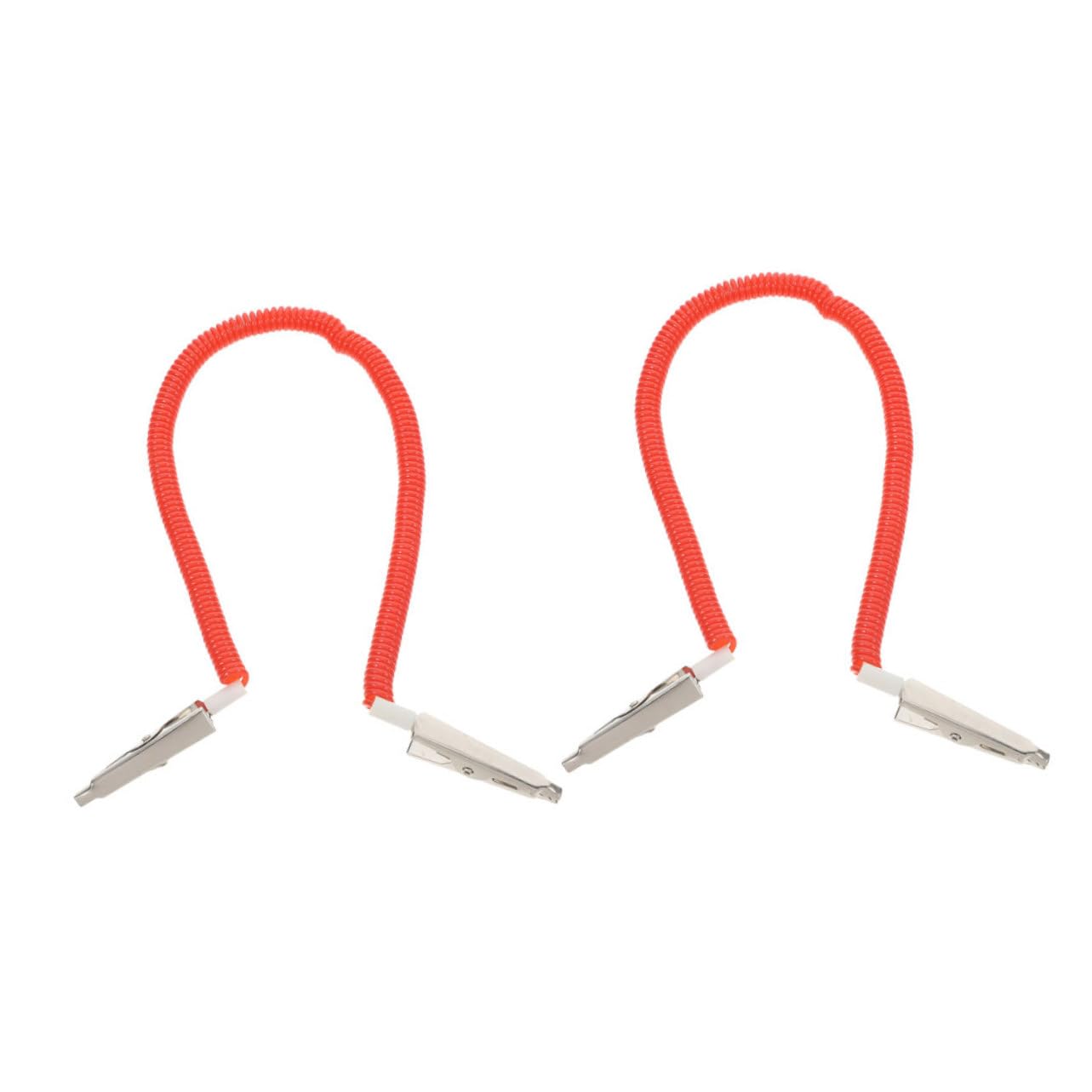 PRETYZOOM 2pcs Scarf Chain Clips Lightweight Bib Holder Clips for Practices Easy to Clean Napkin Holders Secure