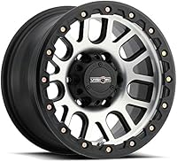 Vision Wheel Nemesis Deep Lip Black w/Removable Lip Wheels 17 In 17x9 -12 111-7973MB-12