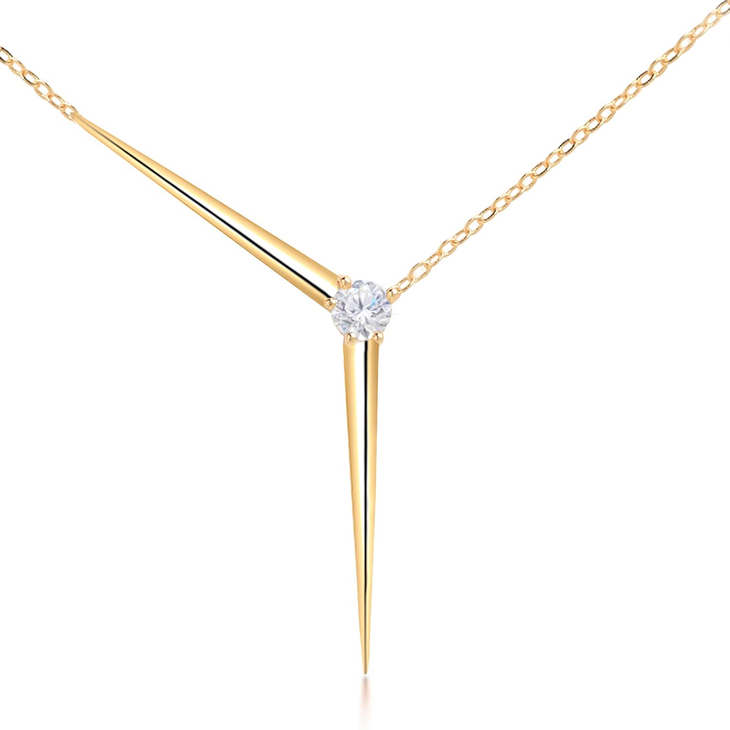 See full amazon price history chart for MINUTIAE Gold Plated Y Pendant Necklace With Round Cut Solitaire Austrian Cubic Zirconia Diamond For Women And Girls With Extendable Chain Fashion Jewelry (Golden) MINUTIAE Gold Plated Y Pendant Necklace With Round Cut Solitaire Austrian Cubic Zirconia Diamond For Women And Girls With Extendable Chain Fashion Jewelry (Golden) (B091N88FLC) Amazon Price History, Amazon Price Tracker