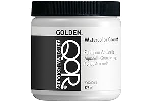 QoR Watercolor Ground by GOLDEN - 8 oz. Professional Mediums & Grounds