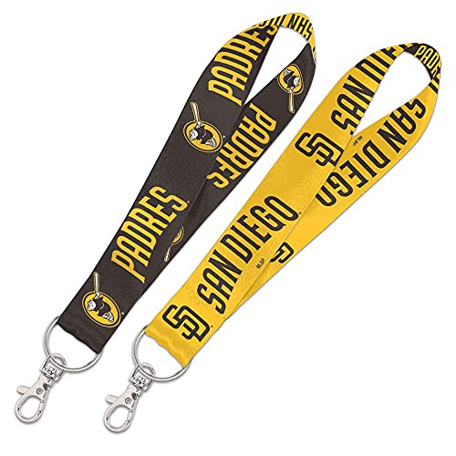 WinCraft San Diego Padres Dual Color Way Key Strap 1