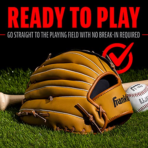 Image of Franklin Sports Baseball and Softball Glove - Field Master - Baseball and Softball Mitt