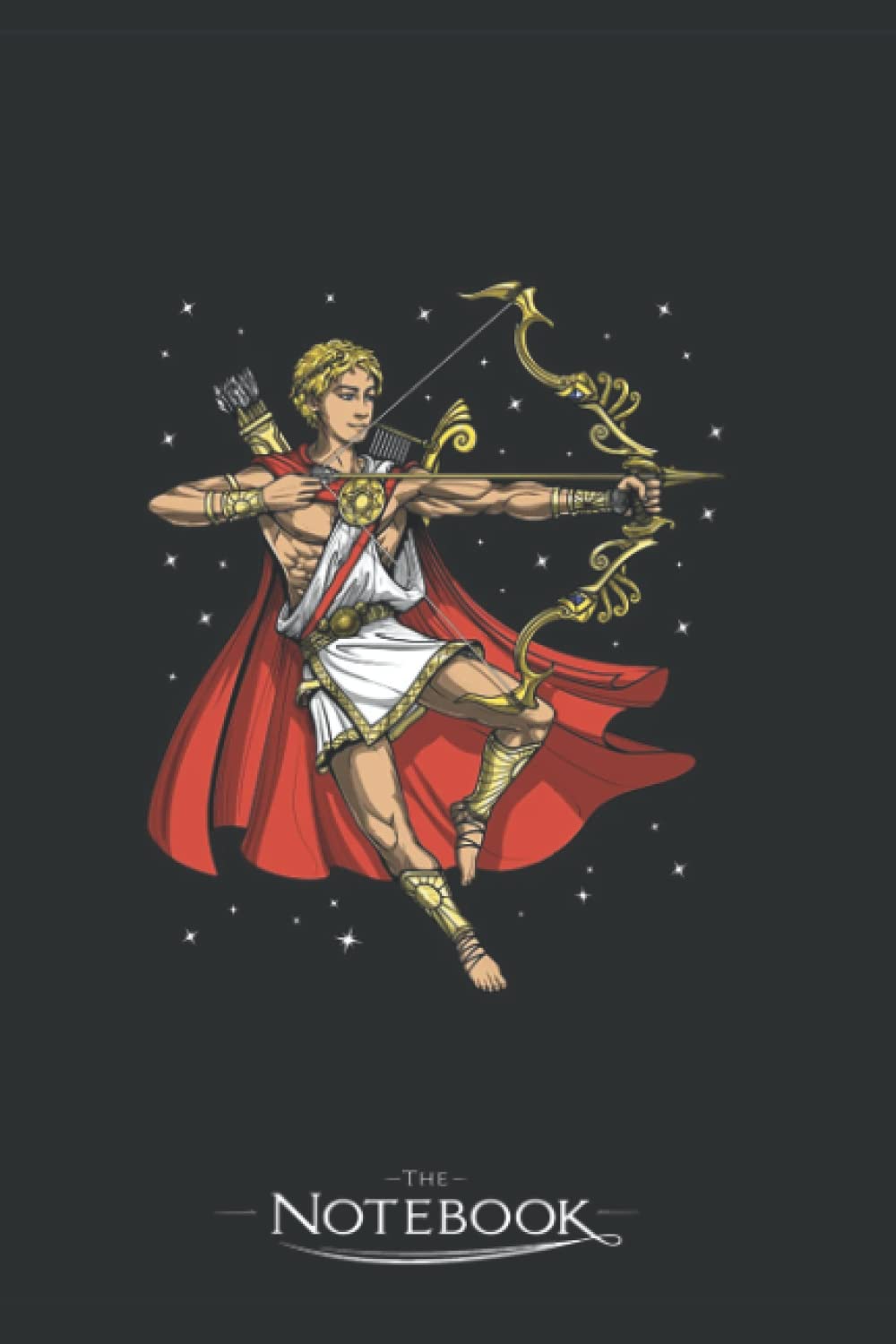 Greek God Apollo Notebook: Amazing Notebook GRATITUDE Notebook / Journal Gift, 120 Pages, 6x9 inches