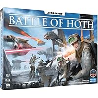Asmodee Jogo de tabuleiro Star Wars: Battle of Hoth – Comande o Exército Imperial ou as Forças Rebeldes em um jogo de estratégia em miniatura de ritmo acelerado, para maiores de 14 anos, 2 a 4
