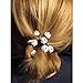 Yantu Womens Flower Hair Pins Hair Pins for Wedding Bridal Hair Pin Hair Accessories for Women Girls 20 Pcs