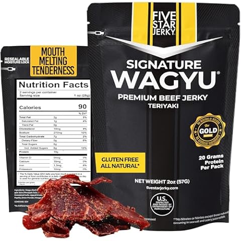 Five Star Wagyu Teriyaki Beef Jerky Cover