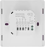 Thermostat numérique avec grand LCD Affichage, Thermostat intelligent Thermostat électrique non programmable pour la maison