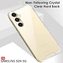 TheGiftKart Crystal Clear Back Cover Case for Samsung Galaxy S24 5G | 360 Degree Protection | Shock Proof Design | Transparent Back Cover Case for Samsung Galaxy S24 5G (PC & TPU, Transparent Bumper) gallery image