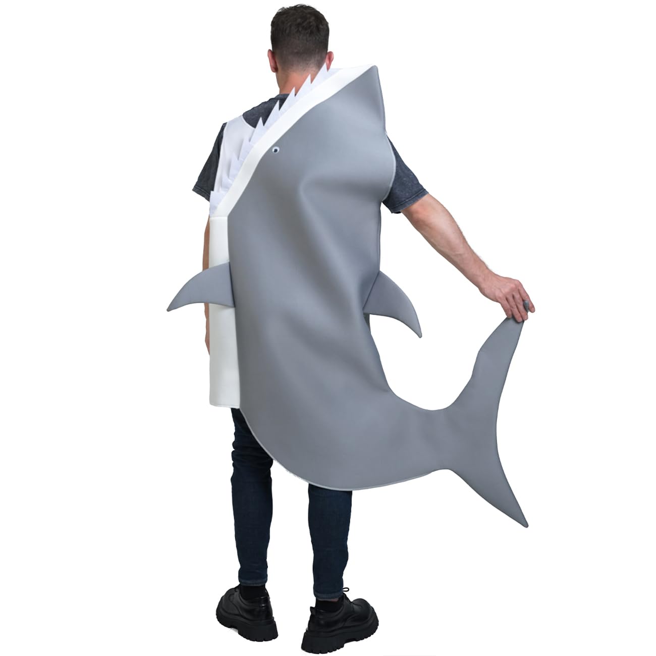 Costume da squalo unisex divertente per adulti (taglia unica)