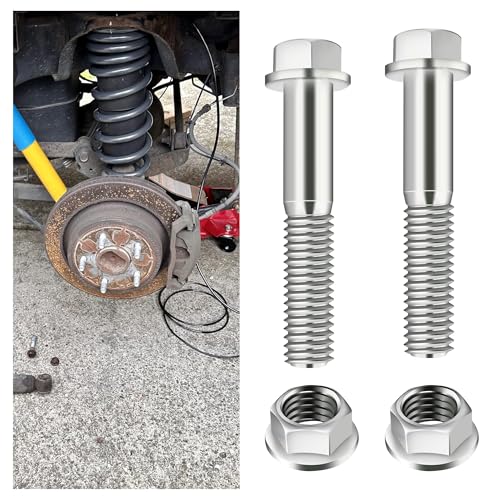 2 Sets Nuts and Bolts Kit for Shock Absorber,Replacement OEM6502698/6502818 Bolts and Nuts Kit Compatible with Dodge,Professional Car Accessories Shock Absorber Mount Tool Kit