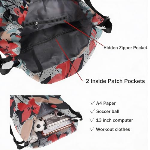 Image of MOCA Drawstring Gym Sports Backpack Lightweight Multipurpose Daypack Travel School College Daily Storage Carry Suitable Men Women Kids Adults Fitness Accessory