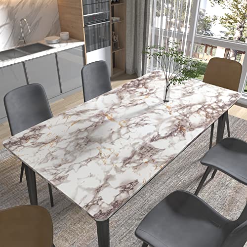 Voleaar White Marble Contact Paper 15.7 X 78.7 Inches Peel And Stick Wallpaper Vinyl Film Self Adhesive Removable Waterproof Wall Paper For Countertop Cabinet Backsplash Shelf Liner Kitchen #TOP4