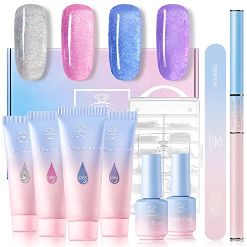 Best polygel nail kit, Polygel nail kit, Polygel nail kit reviews, Polygel starter kit, How to apply polygel, Polygel nail kit with lamp