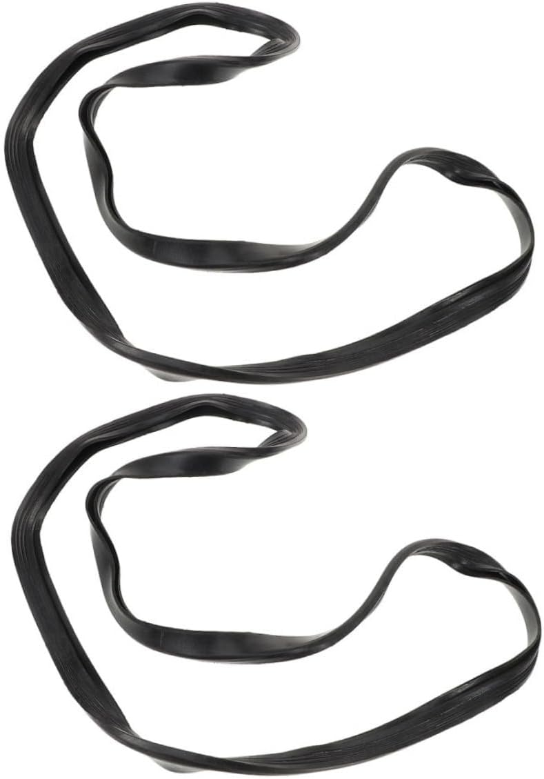 Ciieeo 2pcs Rubber Ring for Salon Chair Base Protector Replacement