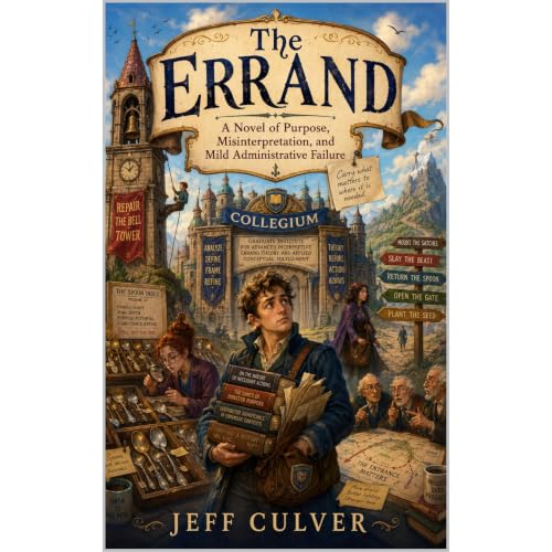 The Errand Audiolibro Por Jeff Culver arte de portada
