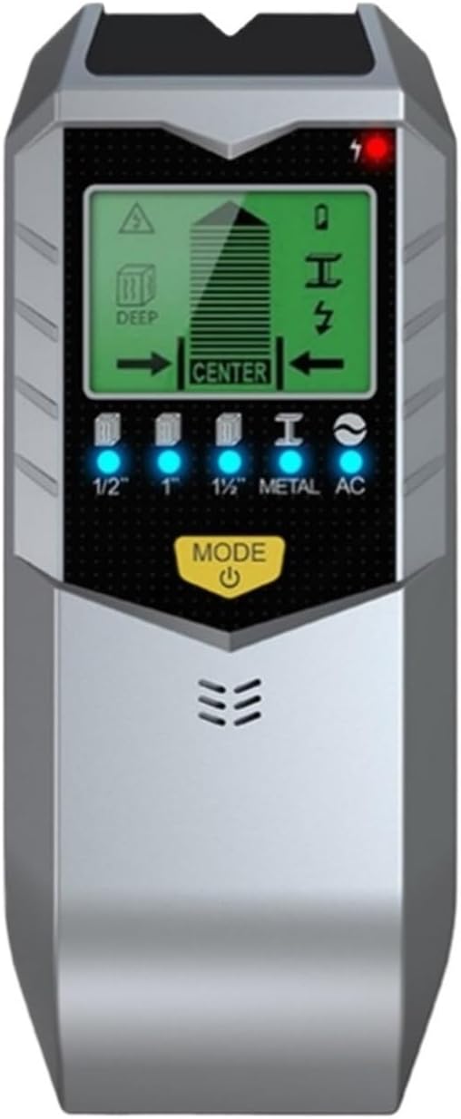 Stud Finder, Stud Finder Wall Scanner SH402 Electronic Detector Wall Stud Finder Sensor Wall Scanner Edge Center Detect Wood Beam/Metal/AC Live Wires Inside The Wall
